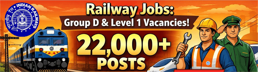 Indian Railways Level‑1 (Group D) Recruitment 2026: Complete Notification Overview