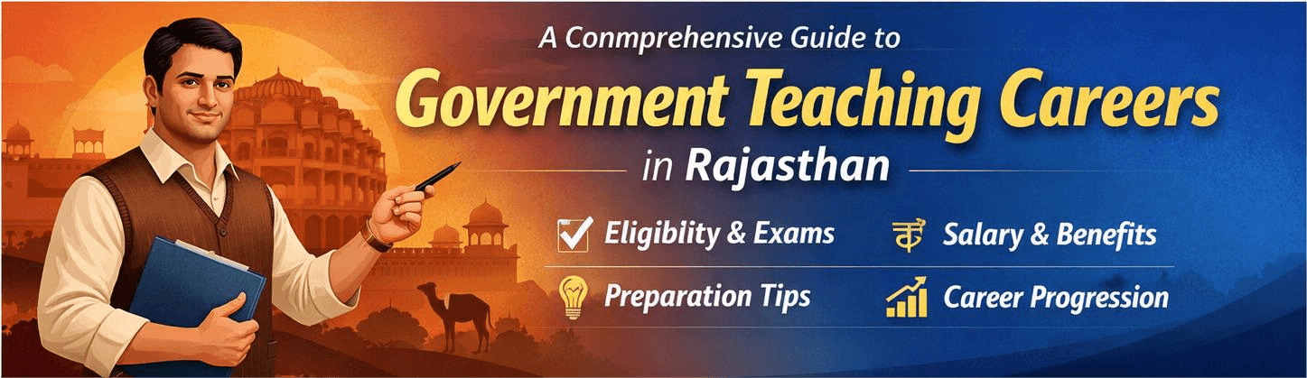 Government Teaching Careers in Rajasthan: Complete Guide from REET to Lecturer