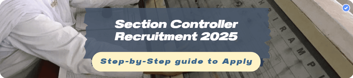 RRB Section Controller Recruitment 2025 – Apply Online for 368 Vacancies